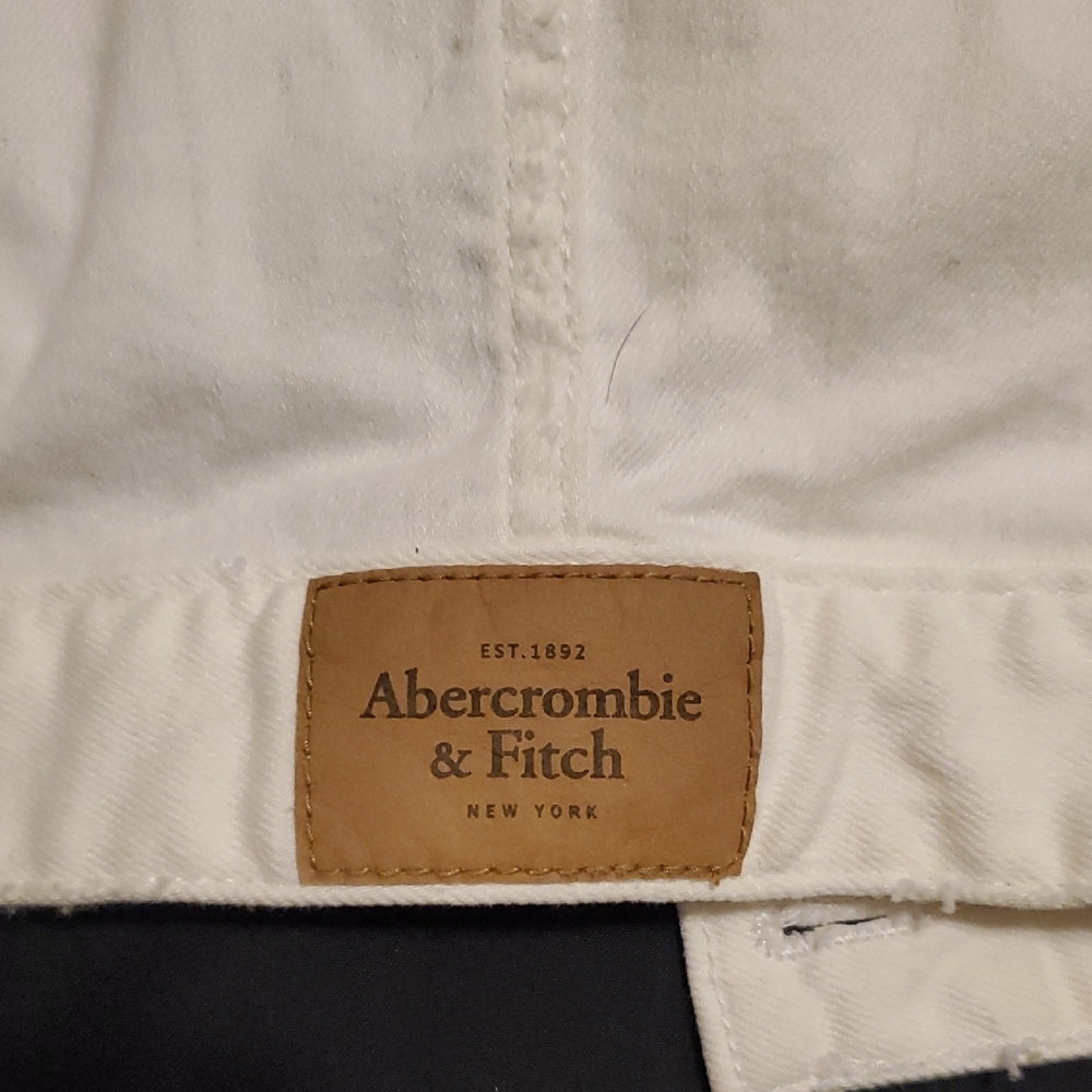 Abercrombie & Fitch White Jean Jacket - Picture 10 of 13